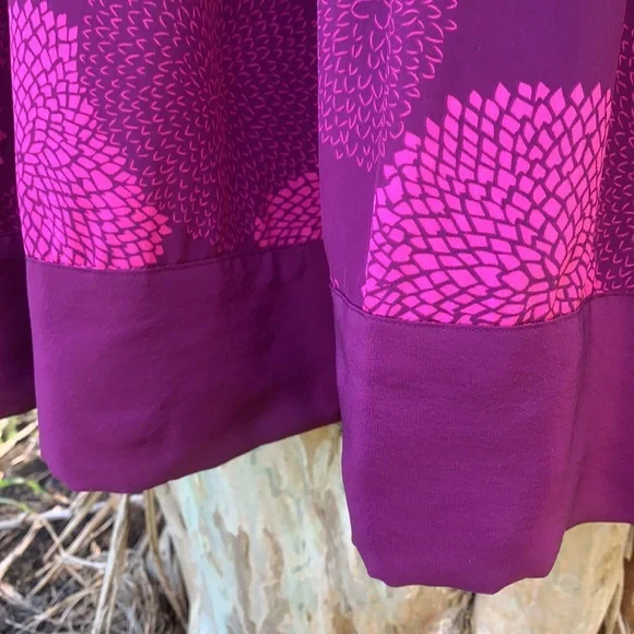 Anthropologie Girls from Savoy Bouquet Toss Silk Dress - Picture 5 of 9